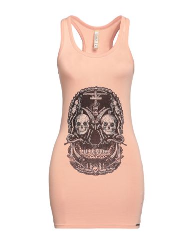 Woman Mini dress Blush Size XS Viscose, Elastane