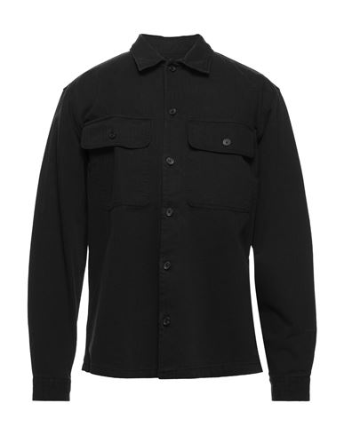 SELECTED HOMME SELECTED HOMME MAN SHIRT BLACK SIZE 17 ½ ORGANIC COTTON