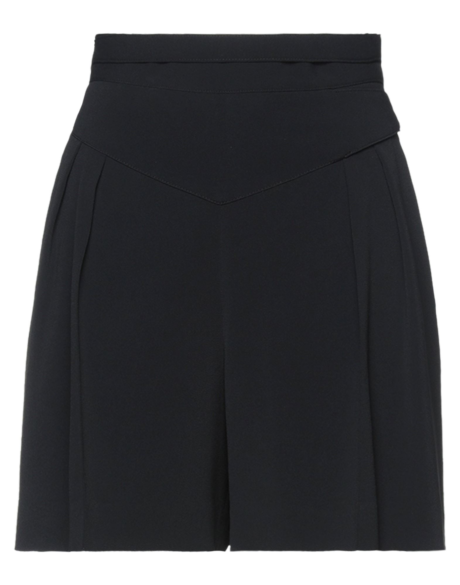 Red Valentino Woman Shorts & Bermuda Shorts Black Size 4 Acetate, Viscose, Elastane
