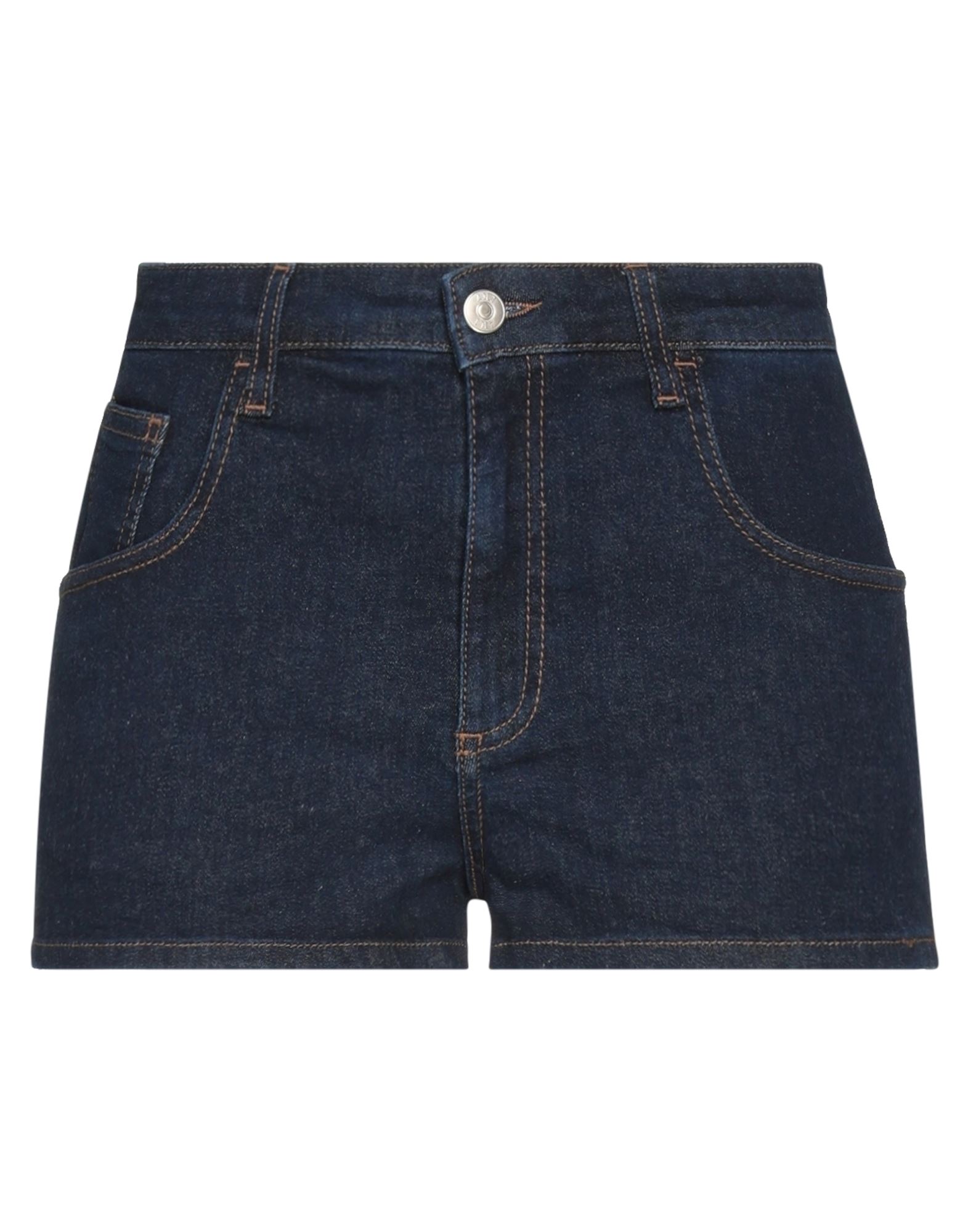 Au Jour Le Jour Denim Shorts In Blue
