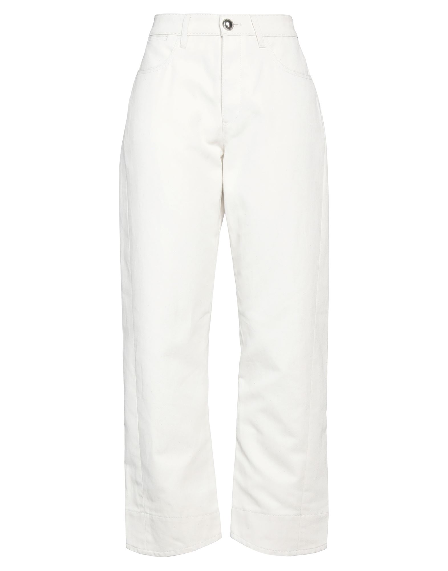 Jil Sander Jeans In White