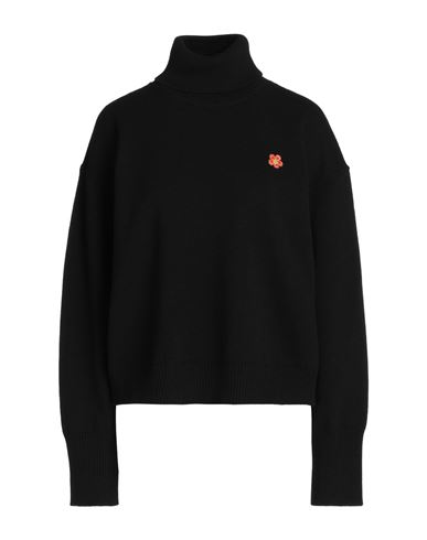 Shop Kenzo Woman Turtleneck Black Size S Wool