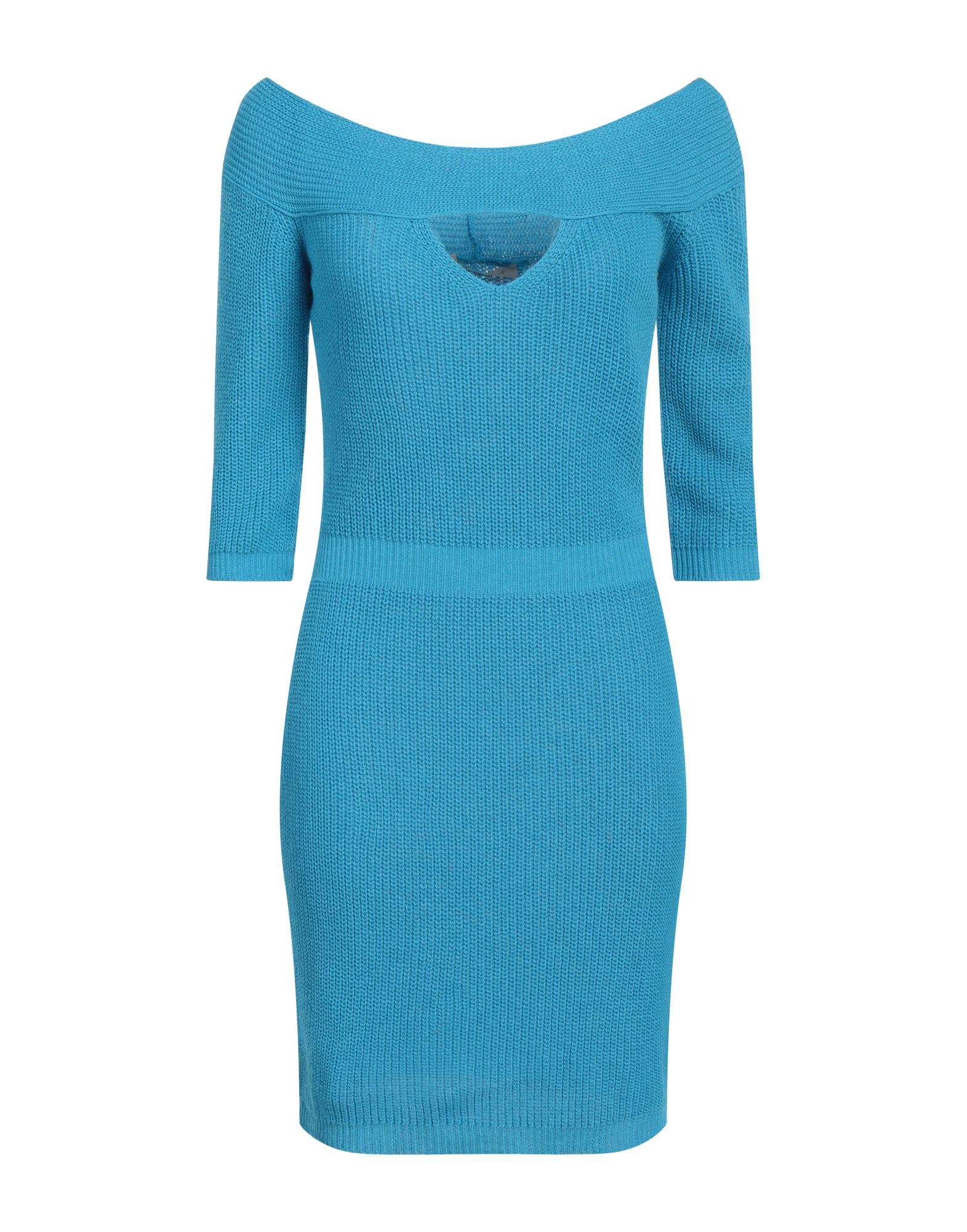 Rinascimento Short Dresses In Blue
