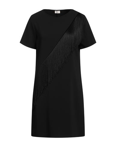 Rebel Queen By Liu •jo Woman Mini Dress Black Size S Polyester, Elastane