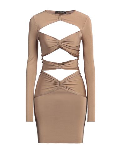 Roberto Cavalli Dress In Beige