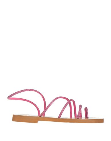 Exe' Toe Strap Sandals In Pink