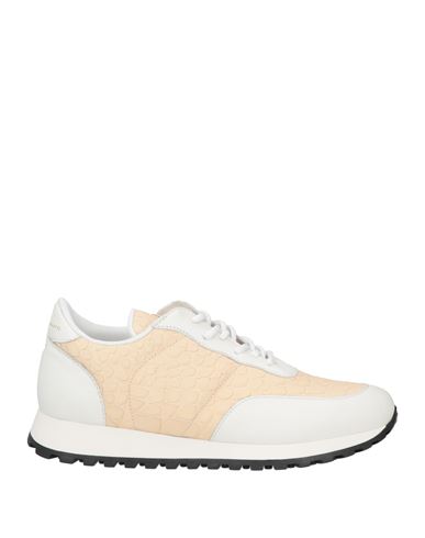 Giuseppe Zanotti Woman Sneakers Beige Size 11 Soft Leather