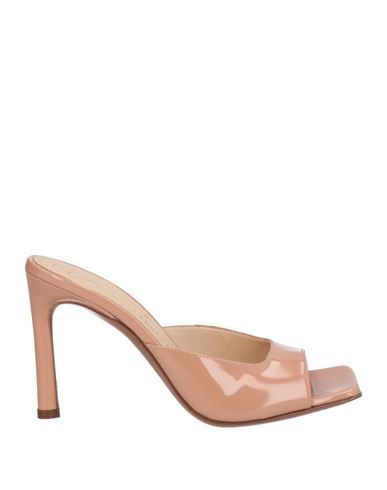 The Saddler Woman Sandals Blush Size 6 Soft Leather In Pink