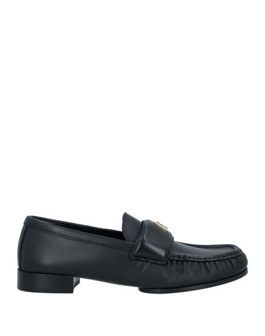 GIVENCHY GIVENCHY WOMAN LOAFERS BLACK SIZE 7.5 LAMBSKIN 