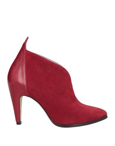 GIVENCHY GIVENCHY WOMAN ANKLE BOOTS RED SIZE 6 GOAT SKIN 