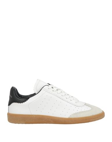 Shop Isabel Marant Woman Sneakers White Size 4 Cow Leather