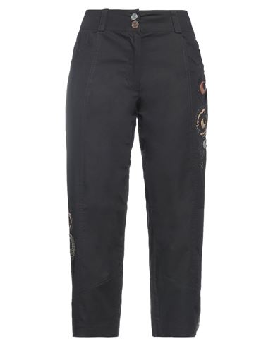 Save The Queen Woman Pants Black Size S Viscose, Cotton, Elastane