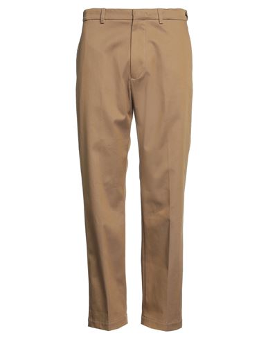 The Seafarer Man Pants Camel Size 38 Cotton, Elastomultiester, Elastane In Beige