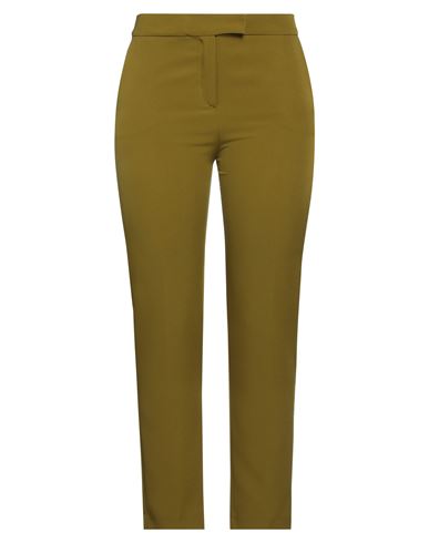 Gattinoni Woman Pants Lime Green Size 6 Polyester, Elastane