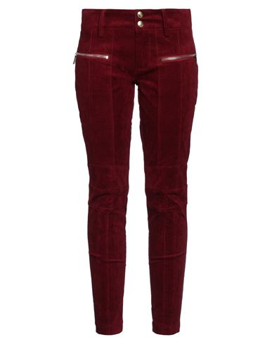 The Seafarer Woman Pants Brick Size 6 Cotton, Viscose, Elastane In Red