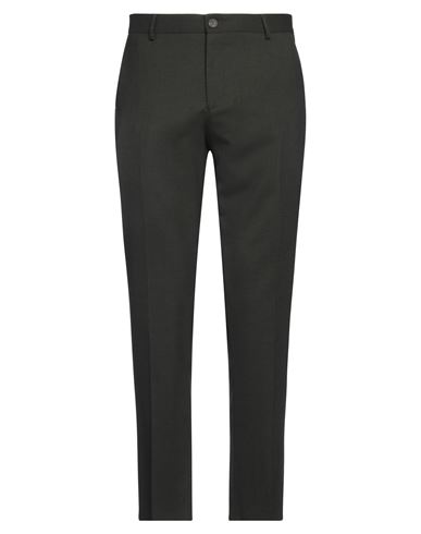 Selected Homme Man Pants Dark Green Size 36 Polyester, Wool, Viscose, Elastane