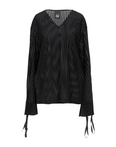 Woman Top Black Size 4 Polyester, Elastane