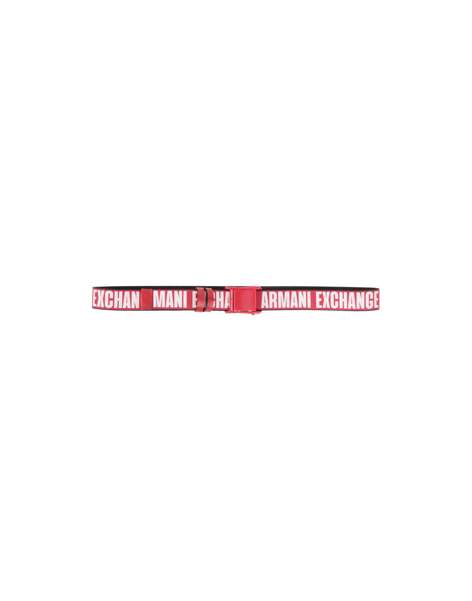 Armani Exchange Belts In Red