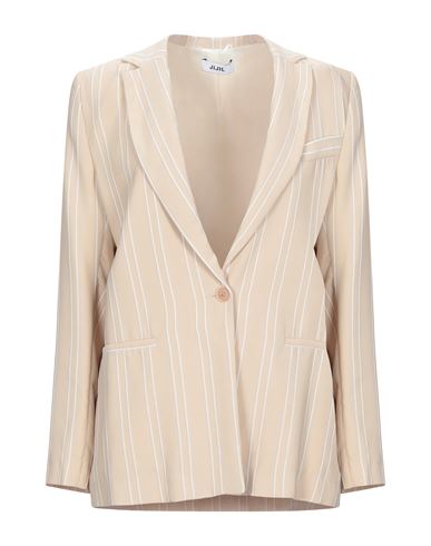 Woman Blazer Beige Size 4 Viscose, Polyester