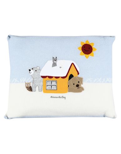 Dolce & Gabbana Toddler Pillow Or Pillow Case Sky Blue Size - Cashmere In Blue